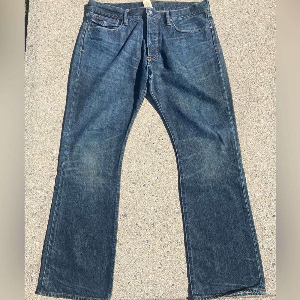 Polo R. Lauren Rockland Jeans - Button Fly - 36/32